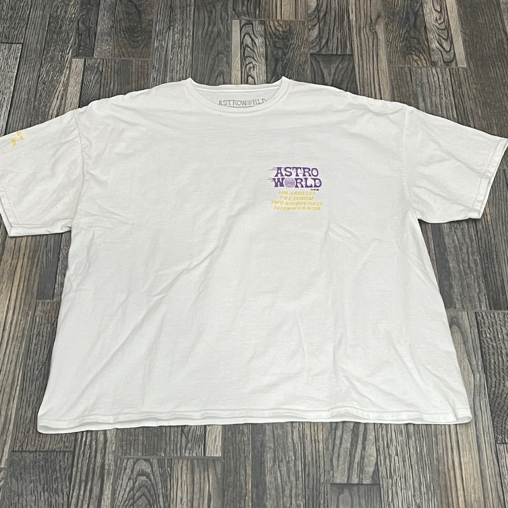 🔥🔥 TRAVIS SCOTT ASTROWORLD Cactus‎ Jack RAP Music Concert Tour  2XL - RARE! - Picture 7 of 11